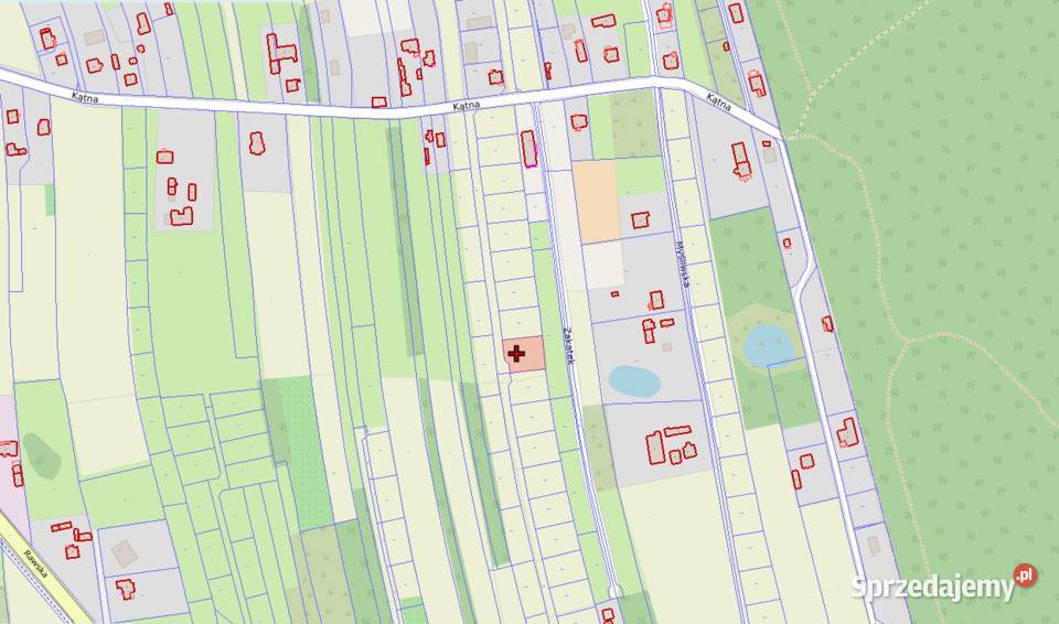 Działka budowlana 1106 m2 Skierniewice