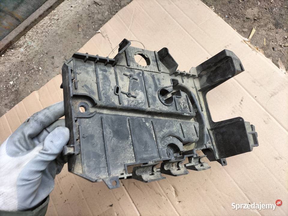 PEUGEOT 407 9645693080 PODSTAWA AKUMULATORA Pozostałe Kamień-Kolonia