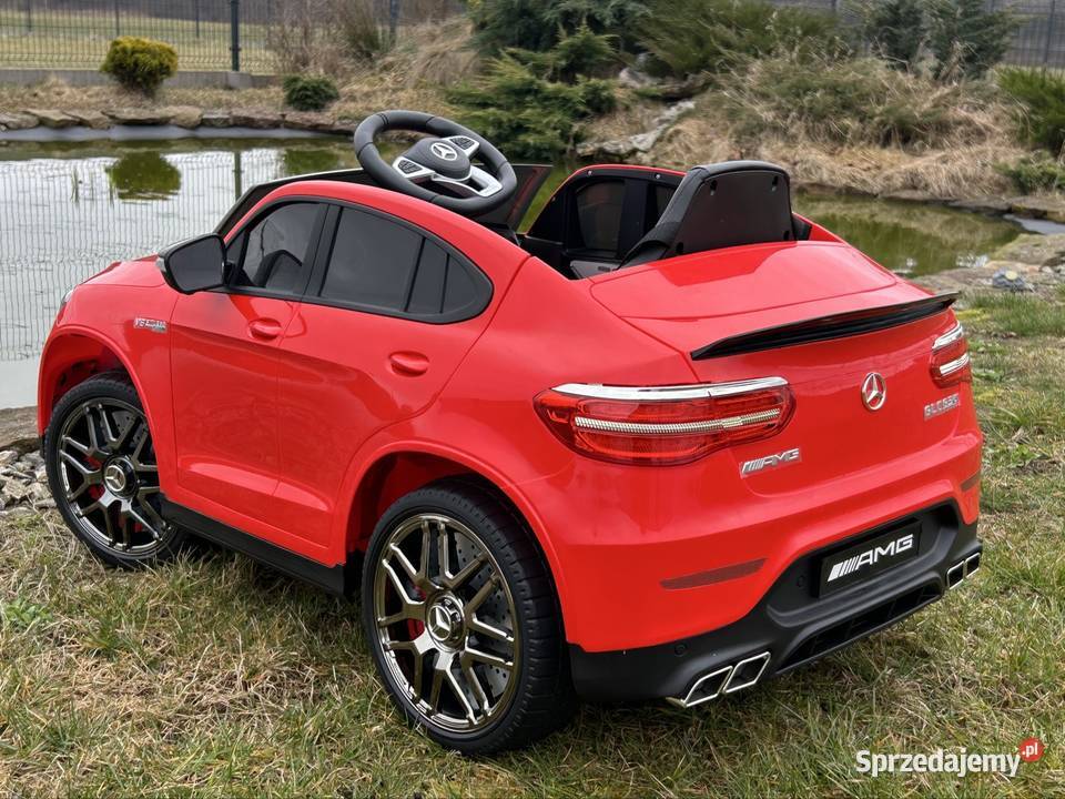Auto na akumulator Mercedes GLC 4x45 Watt 22kg Rowerki i pojazdy Łopuszno