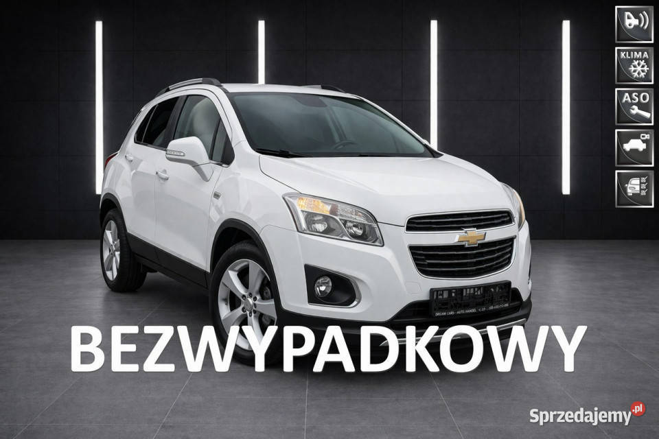 Chevrolet Trax 16 benzynaBEZWYPADKOWYkamera Samochody osobowe Żabno sprzedam