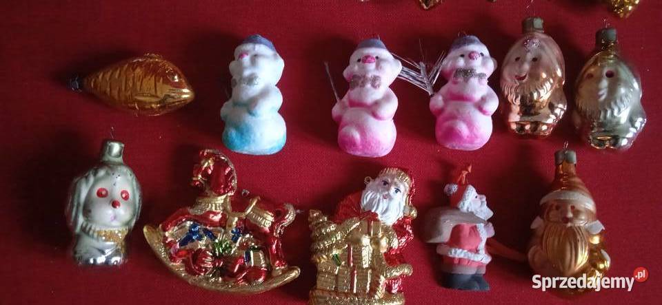 Ozdobny choinkowe z okresu PRLu dolnośląskie