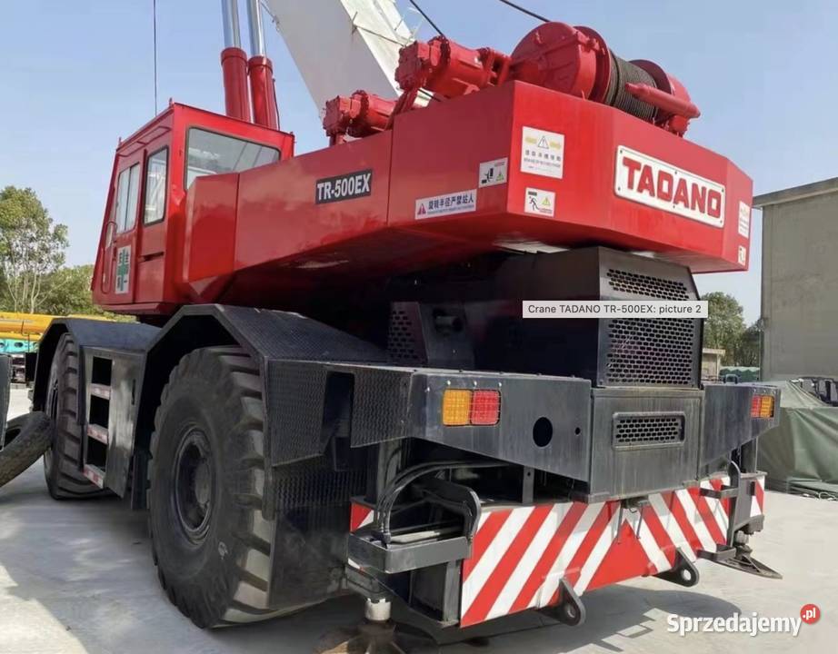 dźwig TADANO TR500EX Wał-Ruda