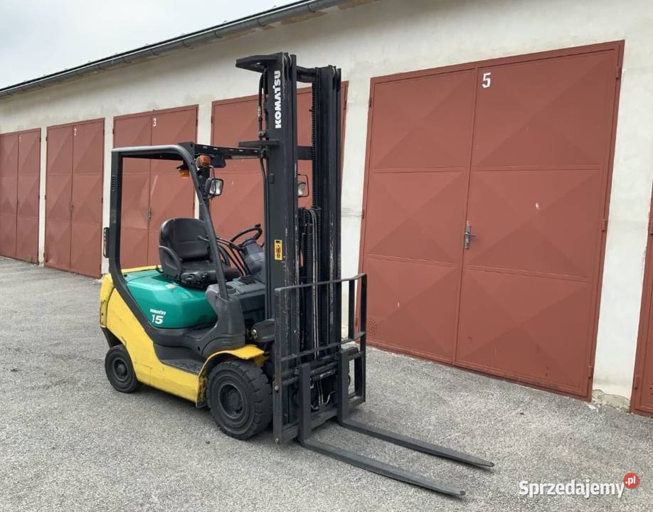 Wózek widłowy KOMATSU FD 15 T20R 2006 Diesel dolnośląskie