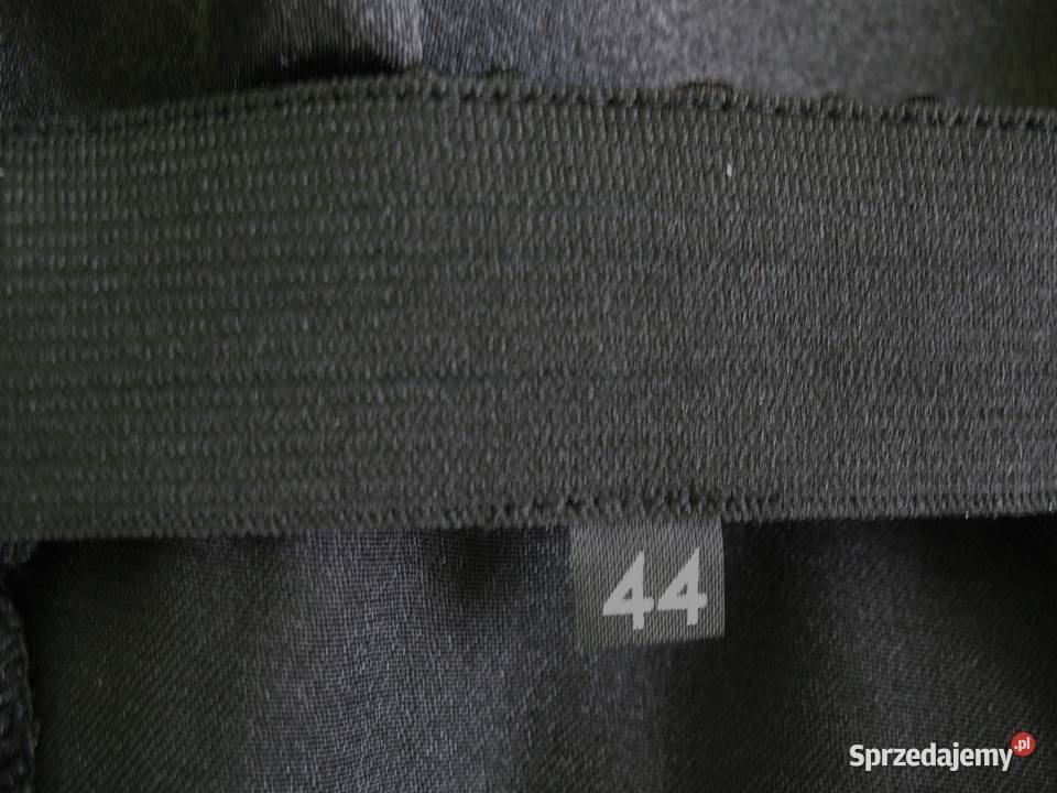 Spódnica satyna maxi 44 2XL pas 70 90 Bez wzoru Siedlce