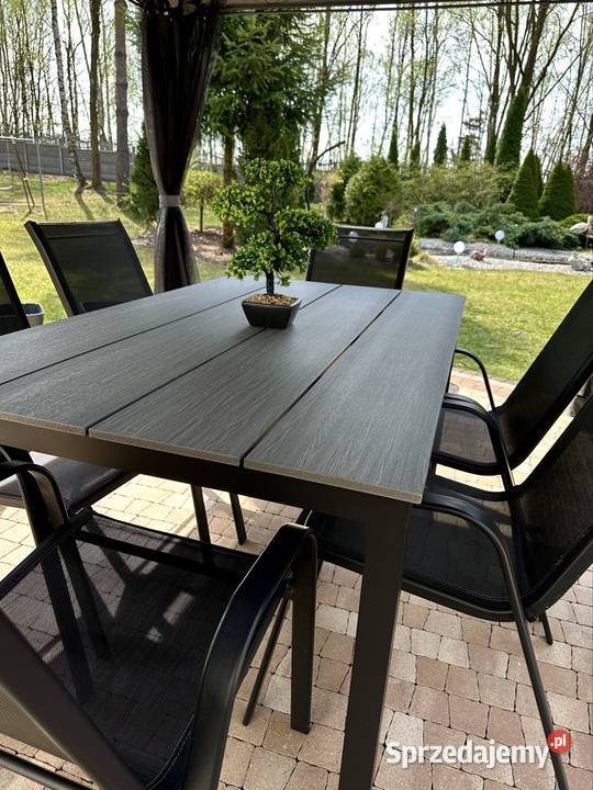 Zestaw ogrodowy stół krzesła Włocławek