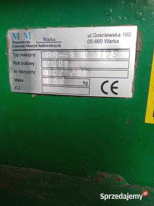 Przyczepa sadownicza Opole Lubelskie