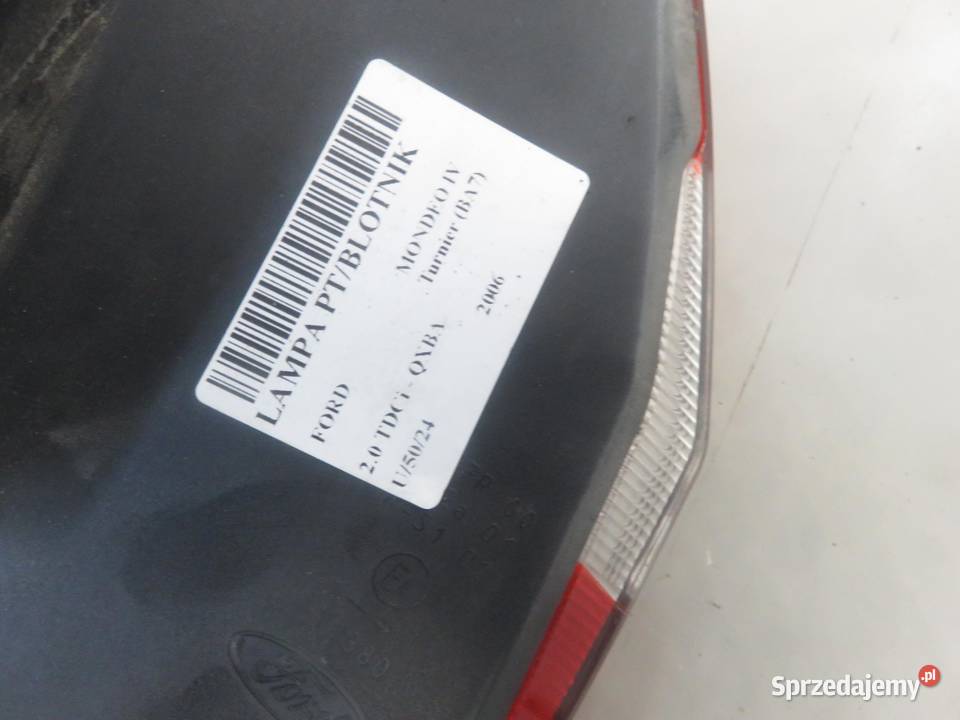 LAMPA PRAWA TYLNA FORD MONDEO IV 7S7113404B osobowe