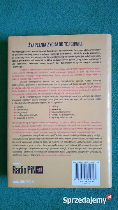 Energia żyj pełnią życia Brandon Burchard