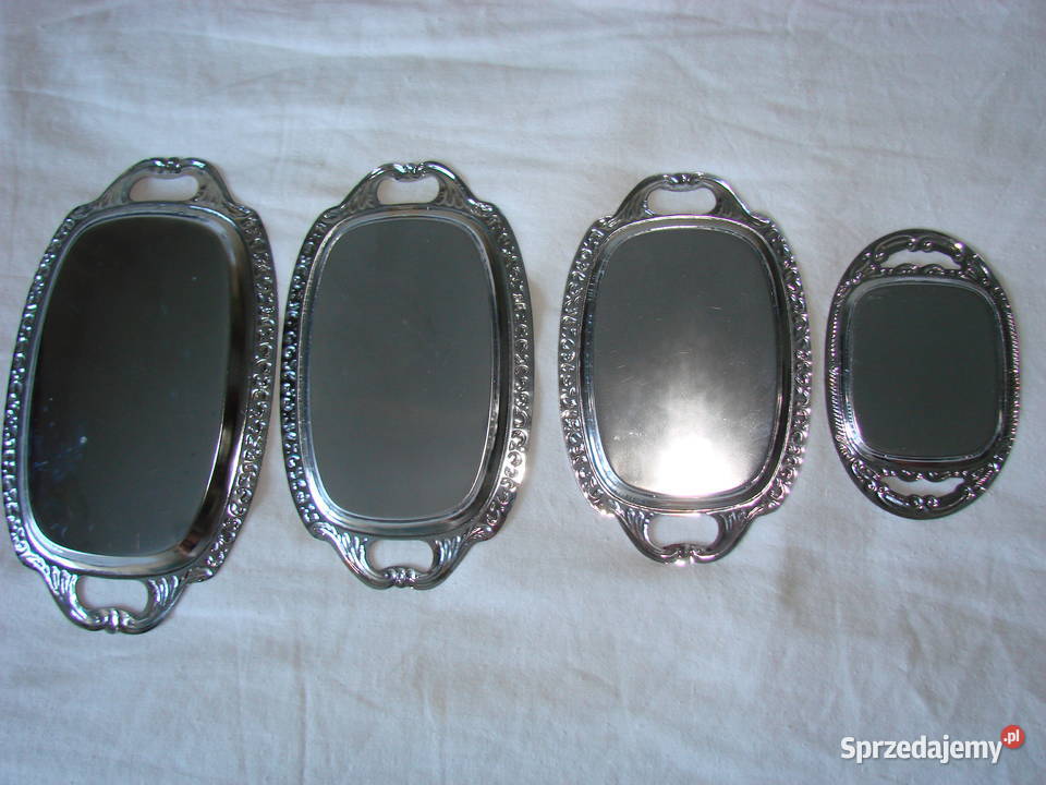 małe stalowe tacki inny kolor