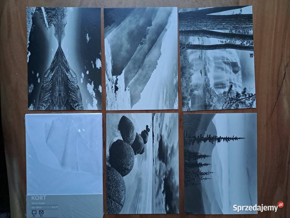 IKEA 5x kartka kartki pocztówki Monte Nagler Warszawa
