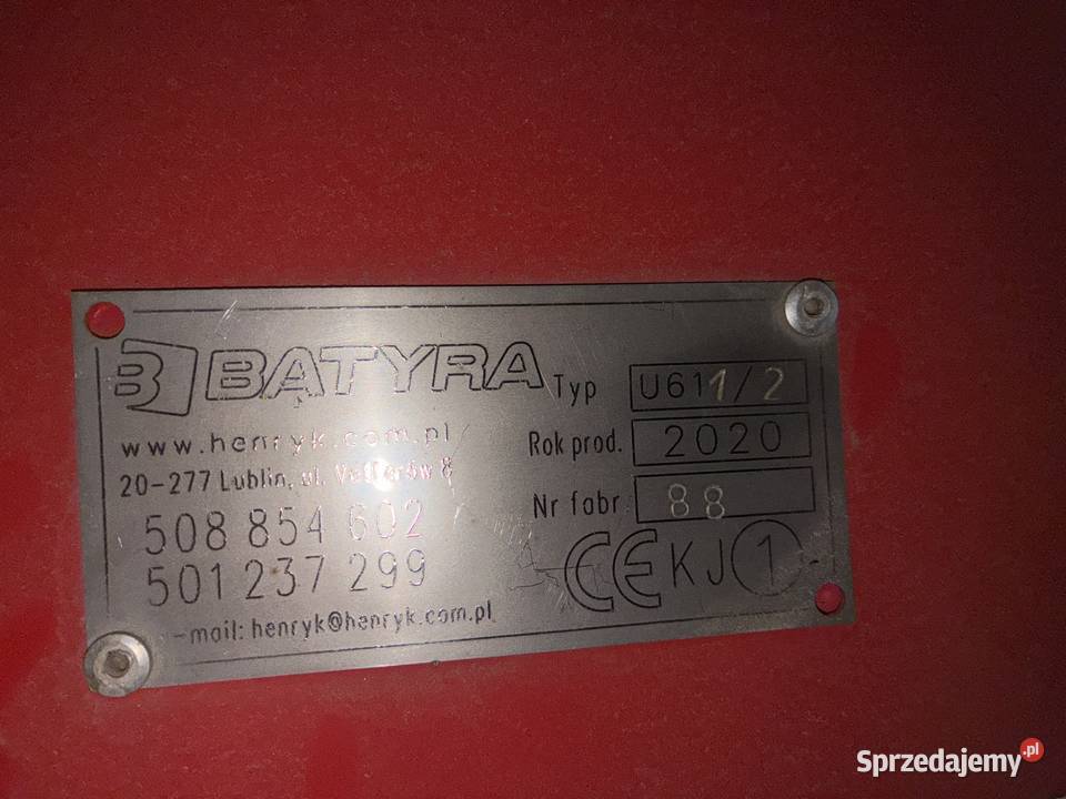 Talerzówka Firmy Batyra Kiełczewice Pierwsze