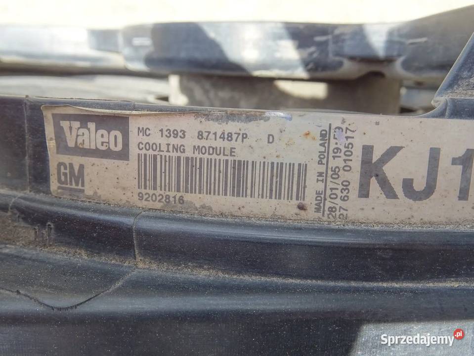 OPEL VECTRA C SIGNUM 20T SAAB WENTYLATOR Parcice sprzedam