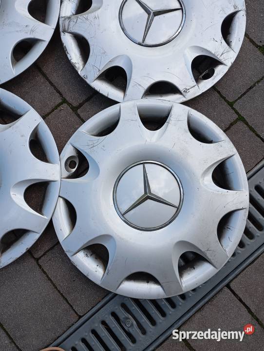 Kołpaki 15ki Mercedes orginal150zl4 sztuki małopolskie Rabka-Zdrój