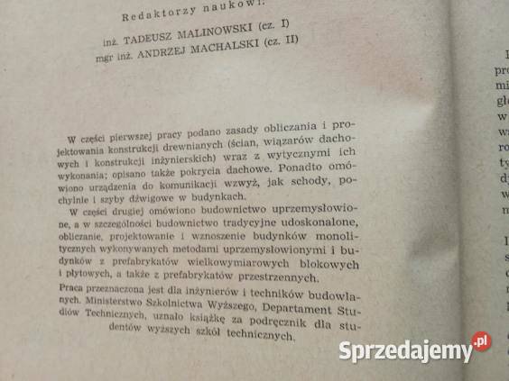 Budownictwo ogólne Budownictwo stalowe 1965 r architektura, budownictwo Łódź