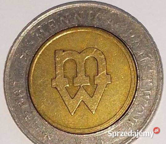 5 złotych 1994 PRÓBNE BICIE Okazja Klimontów