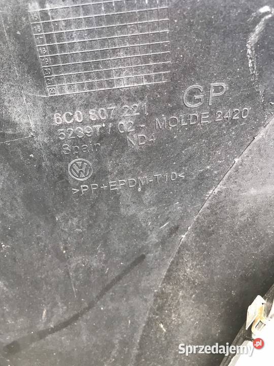 Zderzak vw polo 6c0807221 przod osobowe Części samochodowe Kozy
