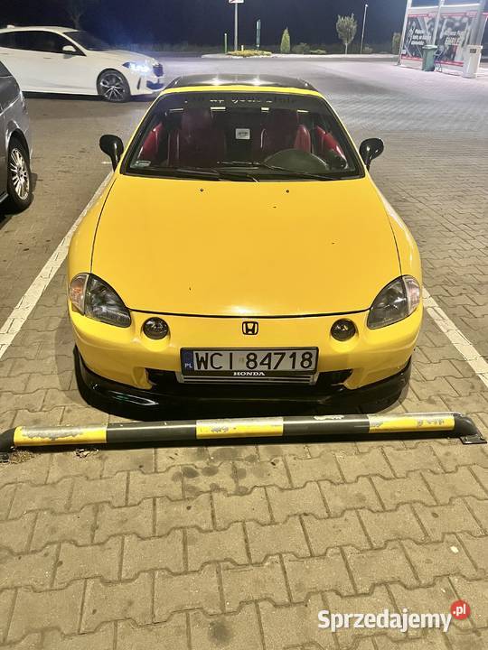 Honda Crx Del Sol TURBO manualna CRX Ciechanów sprzedam