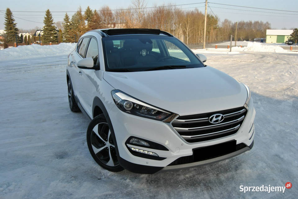Hyundai Tucson 112 000 ASO Oryginał lakier SKÓRA światła do jazdy dziennej Modliborzyce