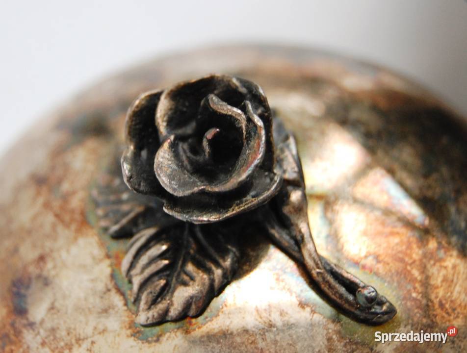 Nowa posrebrzana cukiernica platerowana srebrem Lublin