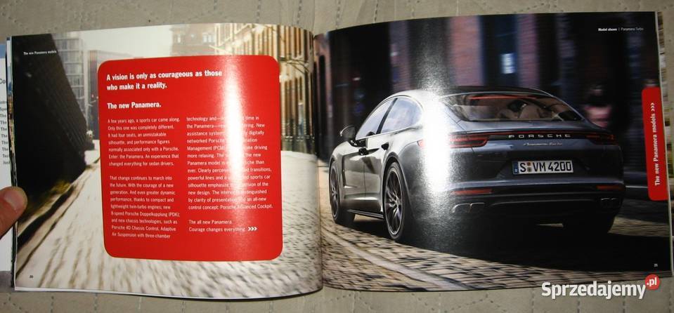 Porsche Model Range prospekt katalog Kępice