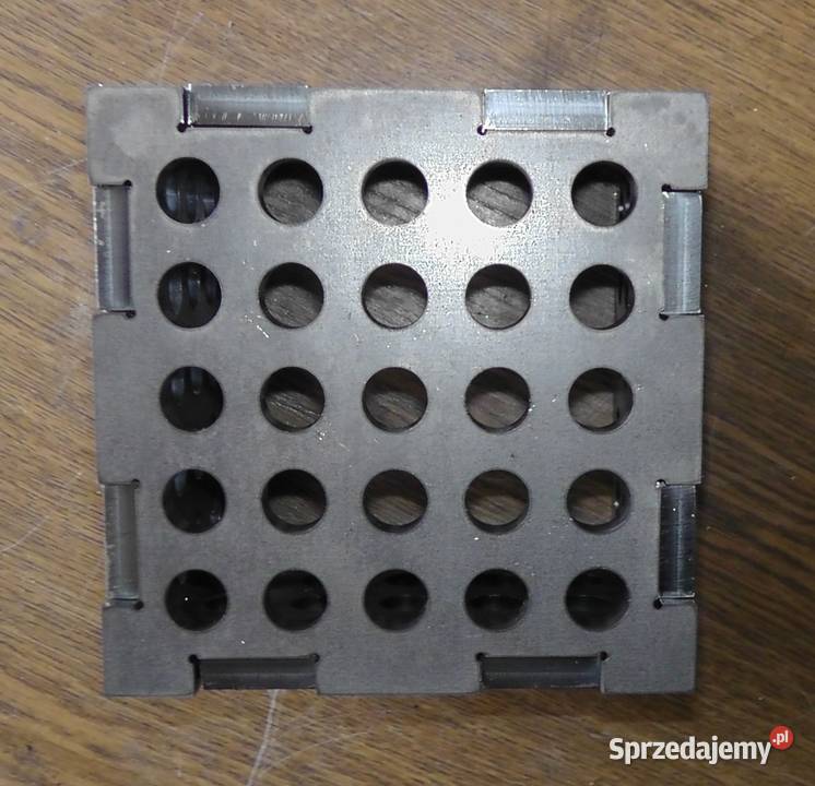 Kostka ustawcza kątownik Fi16 wiertarka frezarka