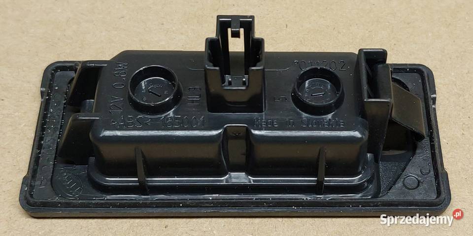 NOWA LAMPKA LED TABLICY VW AUDI SEAT SKODA lampki tablicy rejestracyjnej Części dolnośląskie Mielęcin
