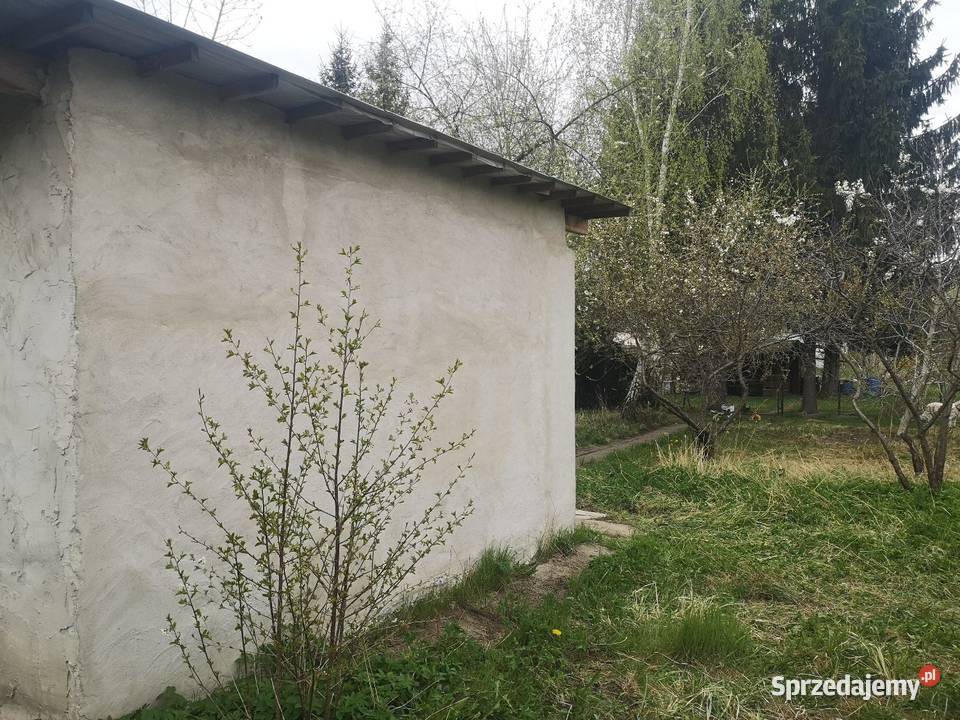 Sprzedam działkę z domkiem murowany Łódź ROD