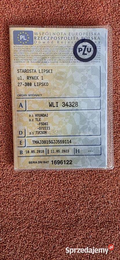 Hyundai Tucson III 17 17 CRDi Tucson Lipsko
