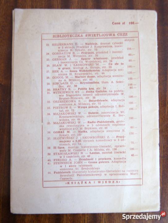 Louis Aragon Rewizja 1949 Parczew