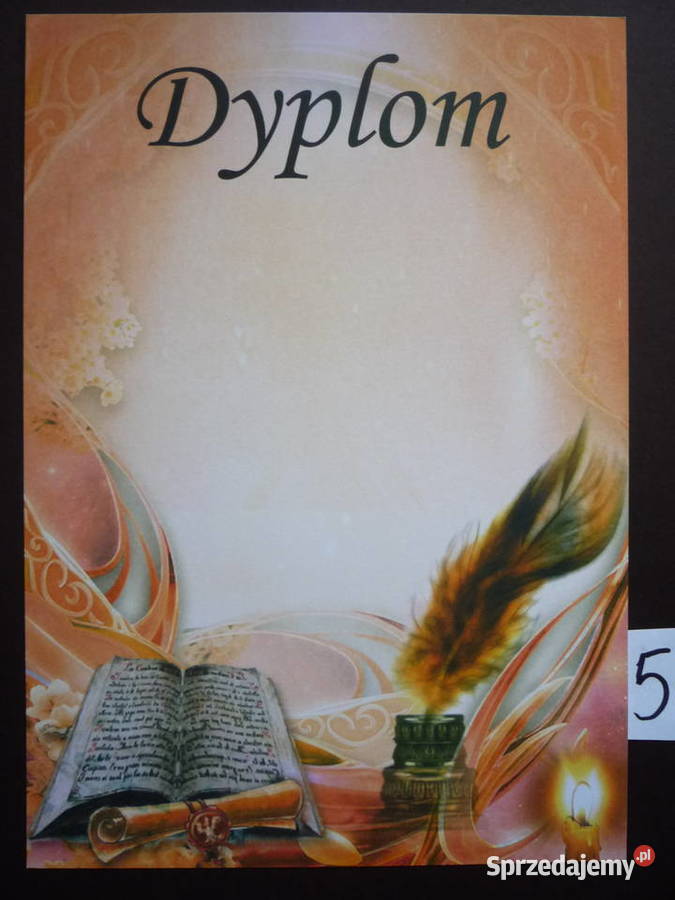 Dyplomy Uniwersalne Format A4 Szczecin