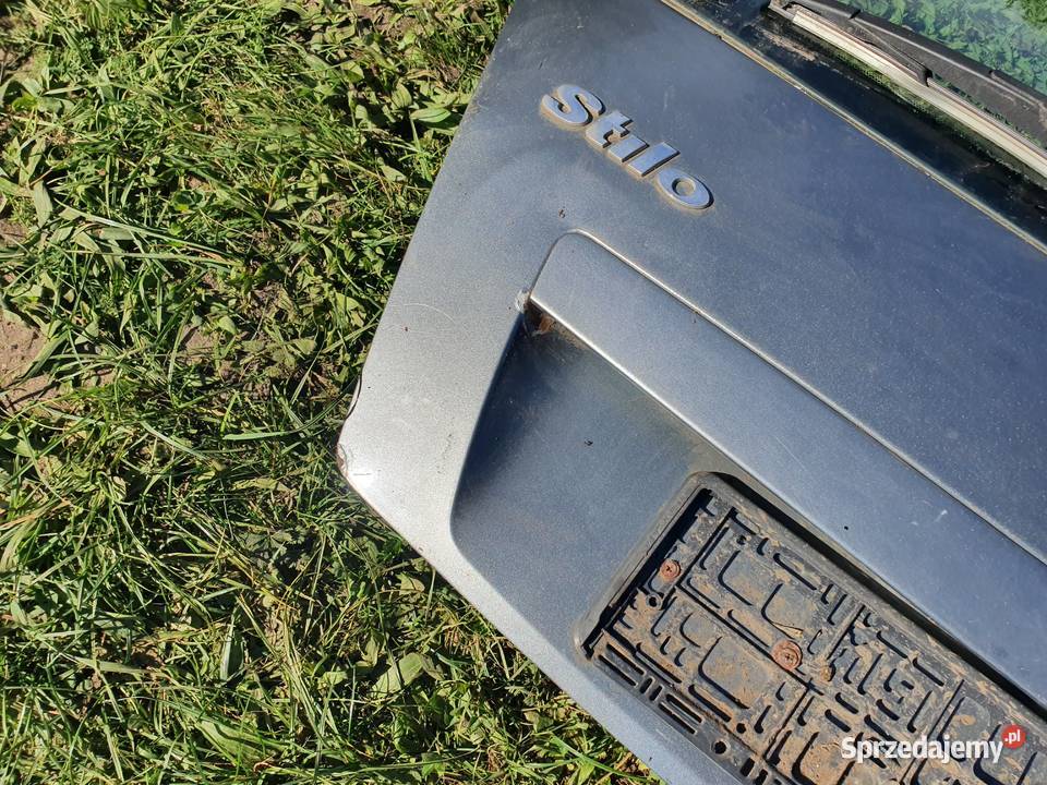 Klapa tylna tył bagażnika Fiat Stilo 3 drzwi Motoryzacja Kraków