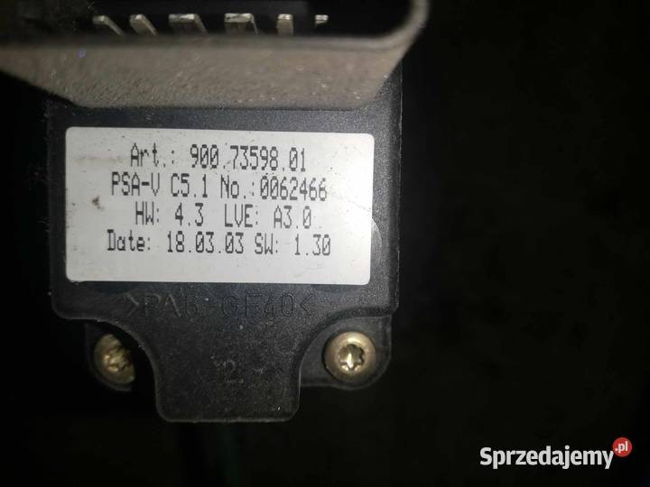 90073598 01 REGULATOR SZYBY TYLNEJ LEWEJ CITRON
