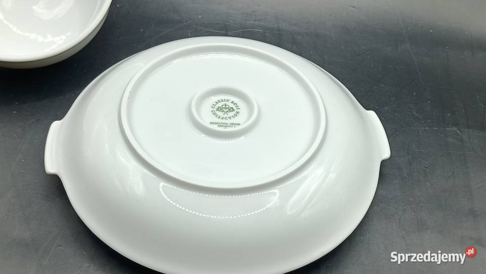 Maselniczka porcelana biała classic rose Germany lubelskie Zamość