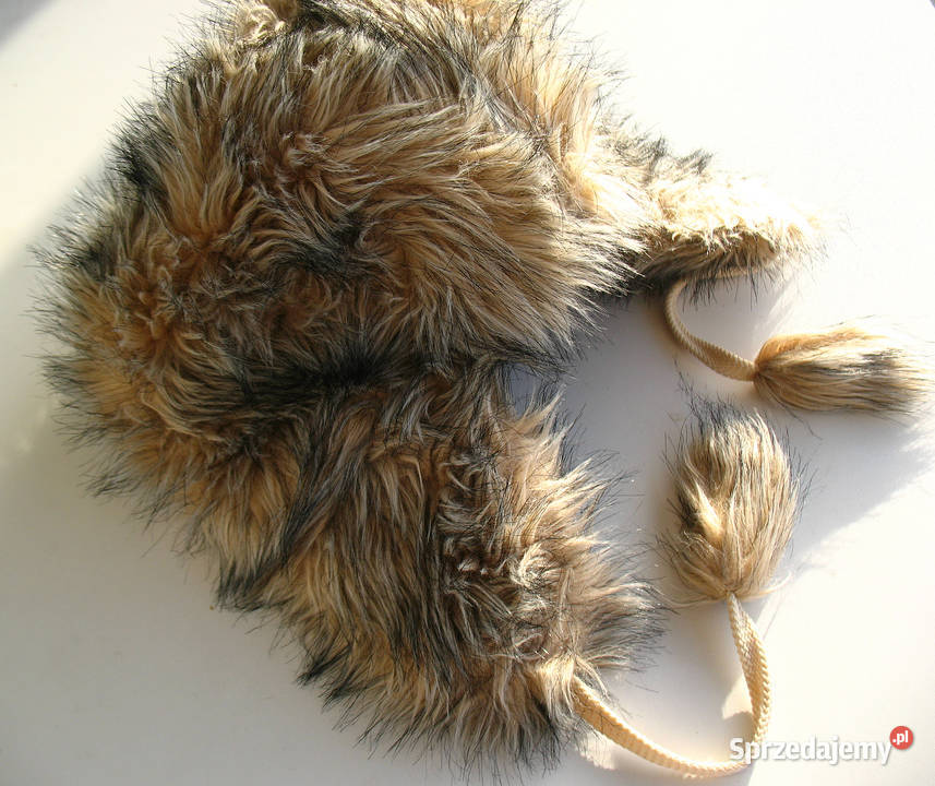 Damska czapka uszatka JAWO Zimowa lekka ciepła Nakrycia głowy