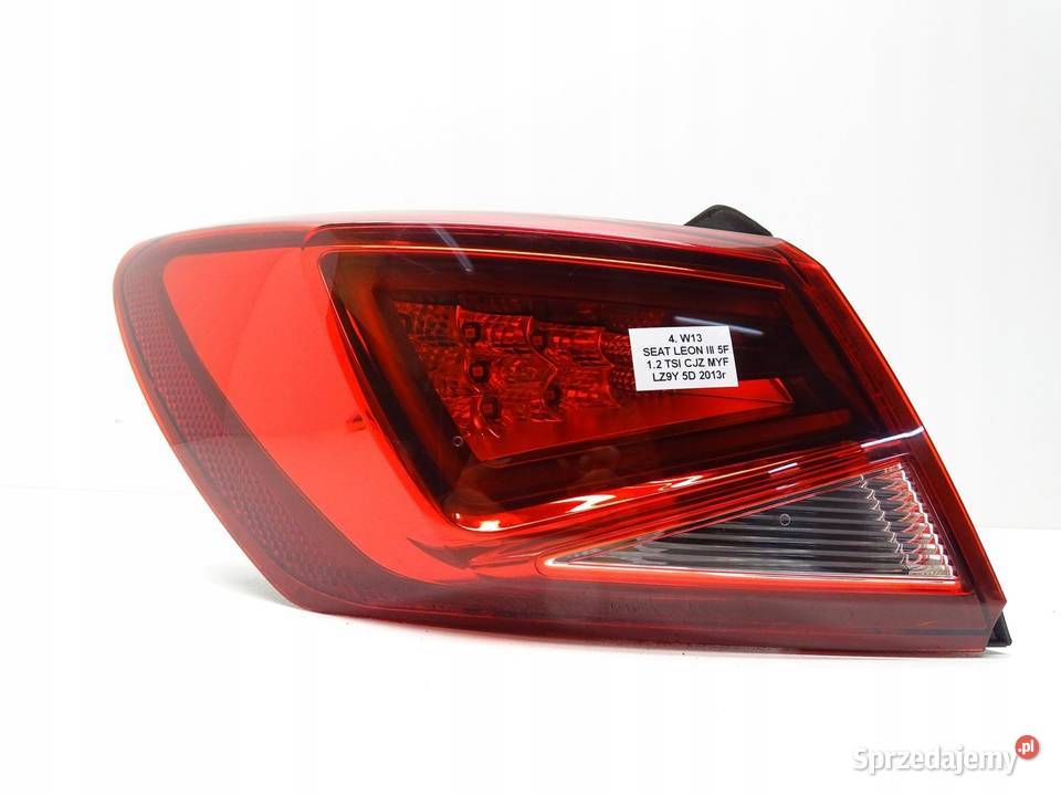 LAMPA LEWA LEWY TYŁ TYLNA SEAT LEON III 5F 5D