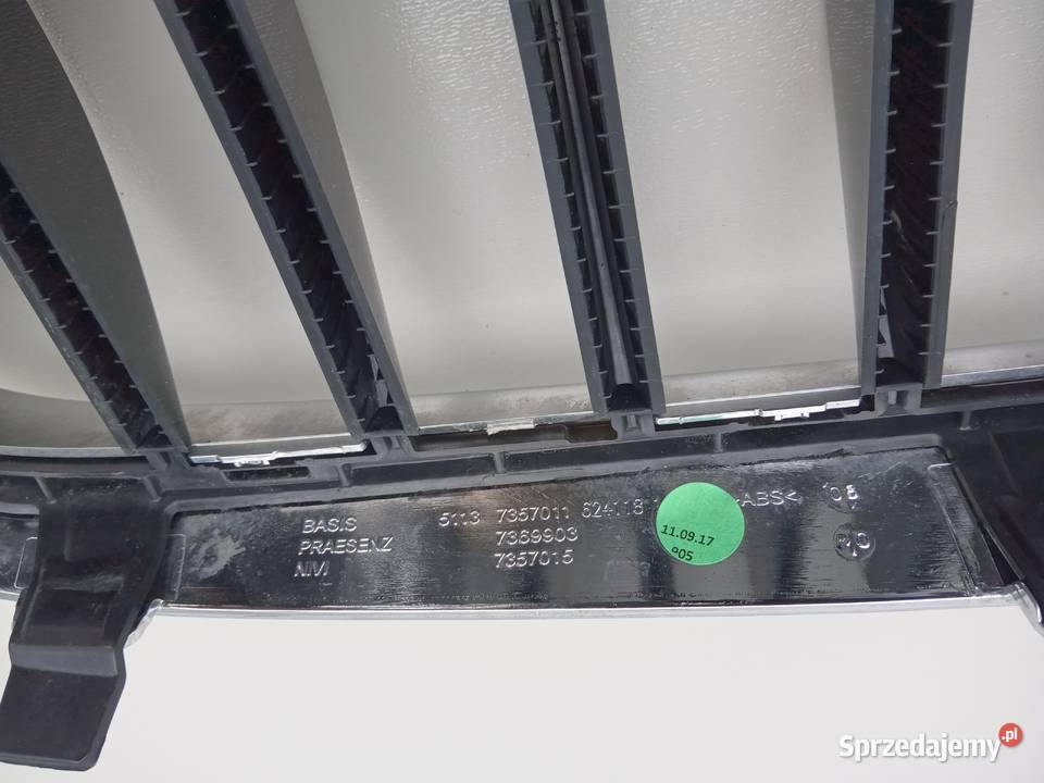 GRILL NERKA ATRAPA LEWA CHROM BMW 7 G11 G12 Nowy Tomyśl