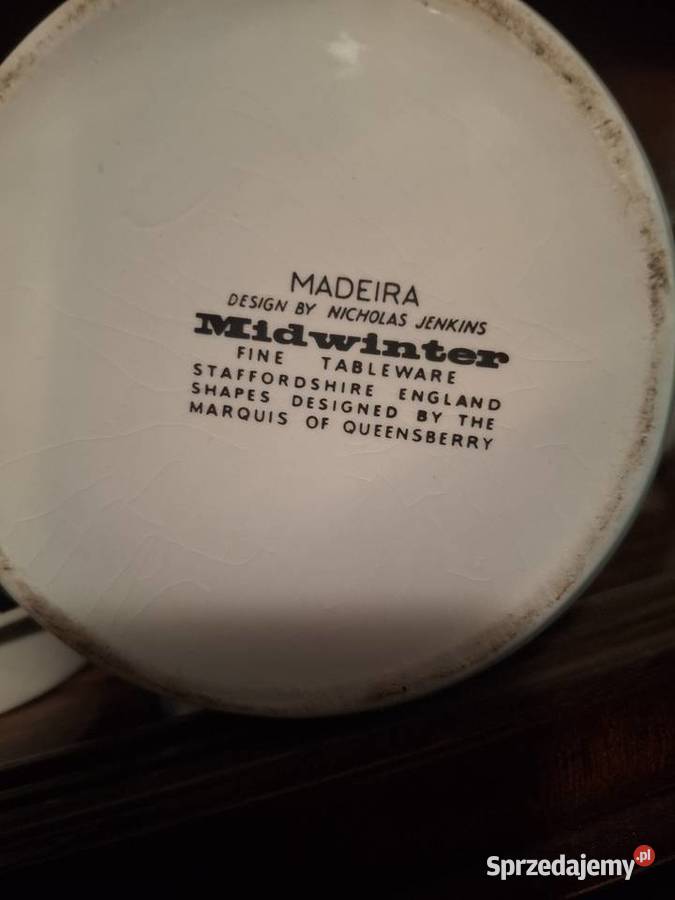 Dzbanek sygnatura stara Anglia Warszawa