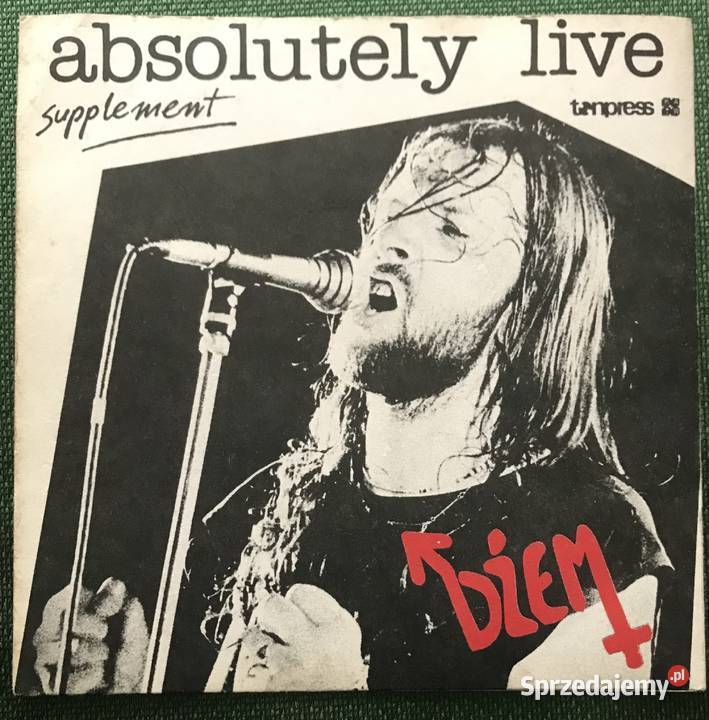 Singiel zespołu DŻEM Absolutely live suplement Dęblin