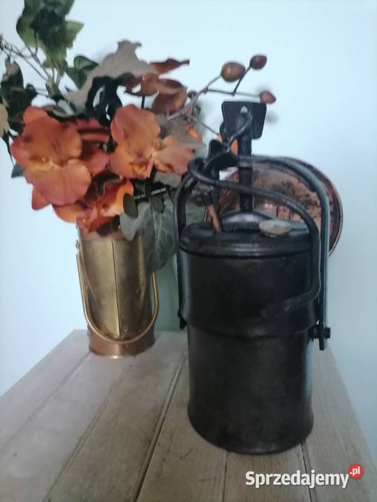 Stara lampa karbidowa Lampy wiszące małopolskie Kraków