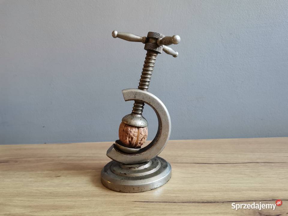 Stary metalowy dziadek do orzechów Siemianowice Śląskie