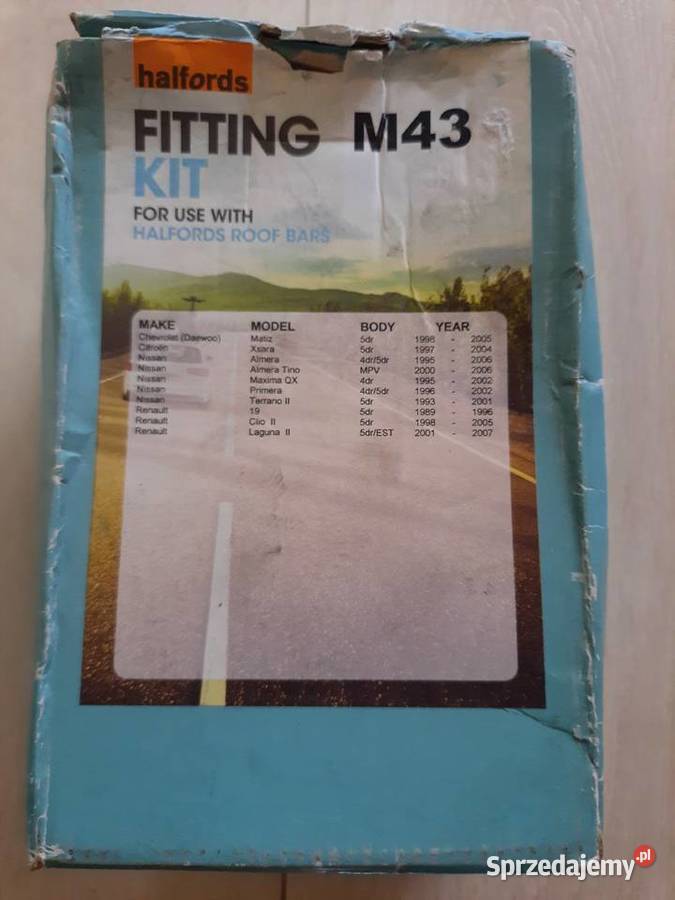 Relingi dachowe HALFORDS śląskie Będzin