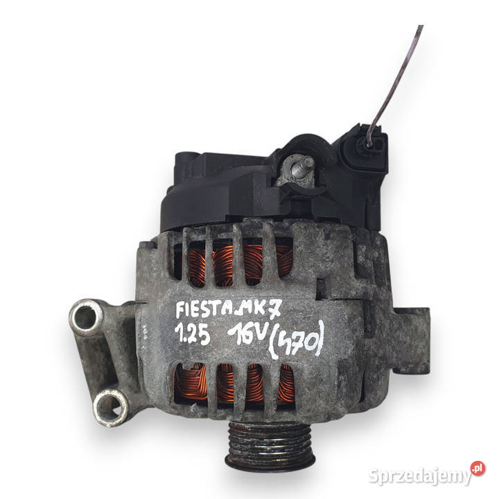 ALTERNATOR Ford Fiesta MK7 125 16V valeo Układ elektryczny silnika lubelskie Chełm
