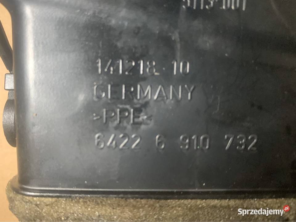 Kratka nawiewu konsoli 6910732 bmw 5 e60 e61 deski rozdzielcze, konsole Wyposażenie wnętrza Szczecin sprzedam