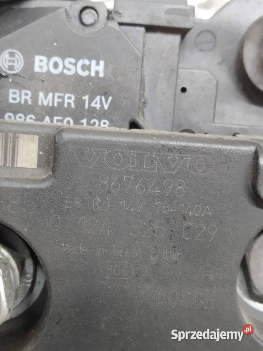 ALTERNATOR 8676498 24 D Volvo S60 I 20002009