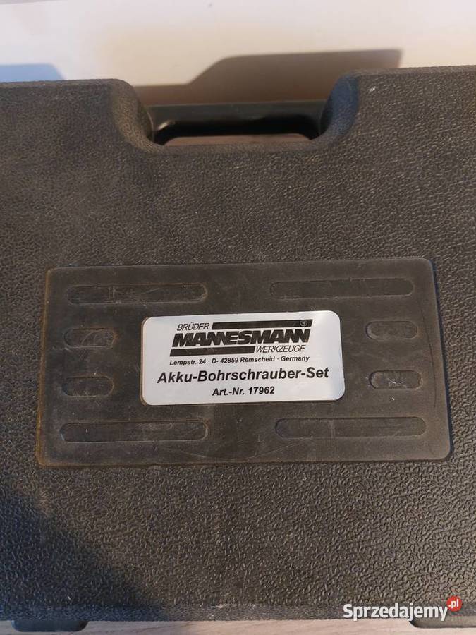 Wiertarko wkrętarka Mannesmann Bruder Zagrodno