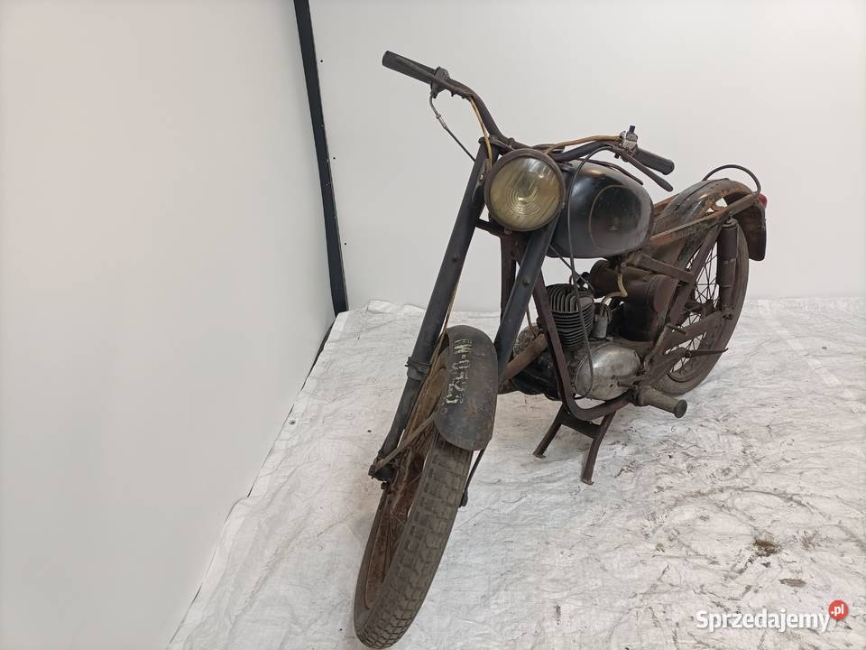 WFM 125 czarna 1956r oryginalny stan Rok produkcji 1956 Padniewko