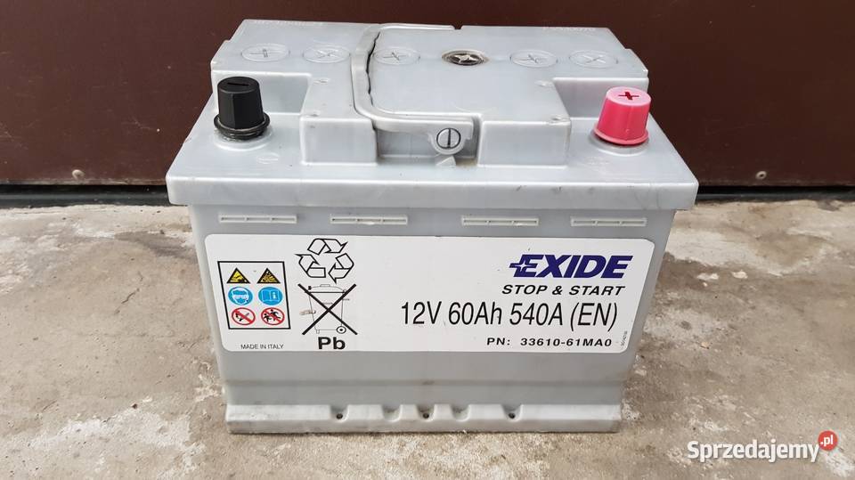 Akumulator 60 Ah Sprawny