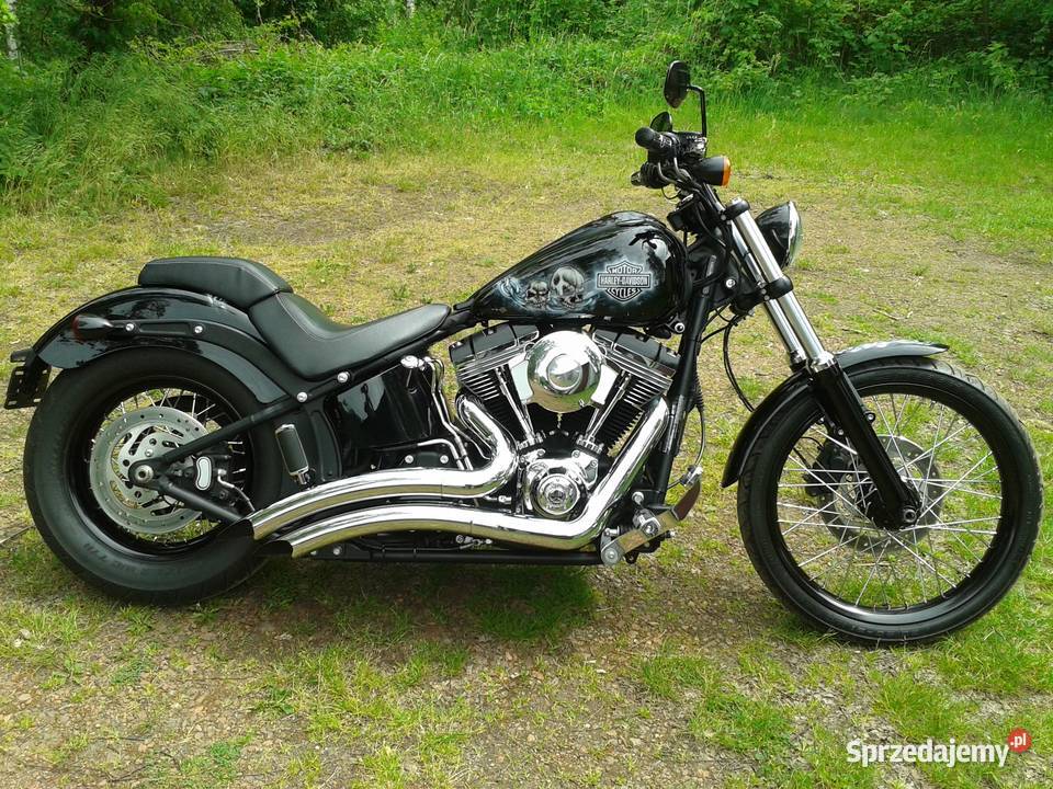 Harley Davidson softail FXS Blackline custom Harley-Davidson