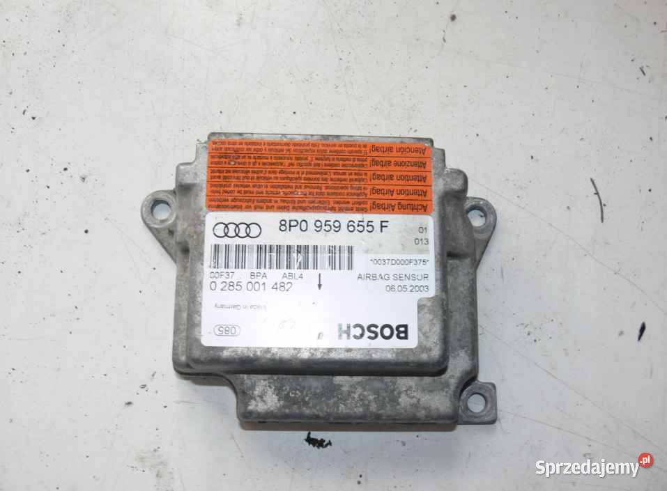 SENSOR AIRBAG 8P0959655F 0285001482 Audi A3 II Pozostałe Wielkie Drogi sprzedam