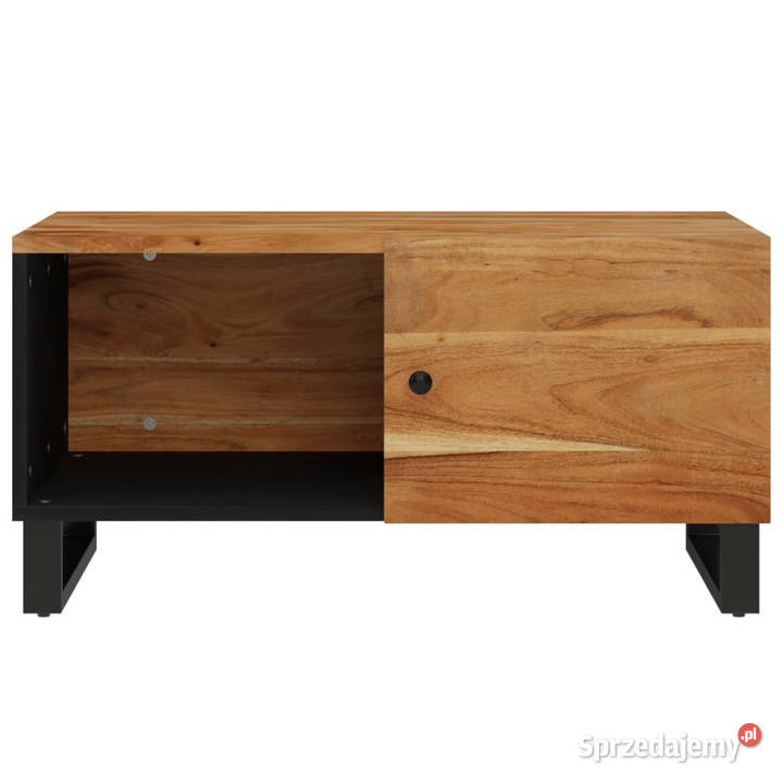 Stolik kawowy 80x50x40 lite drewno z akacjowe i